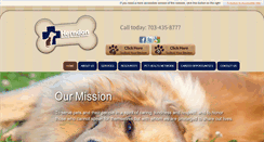 Desktop Screenshot of herndonveterinary.com